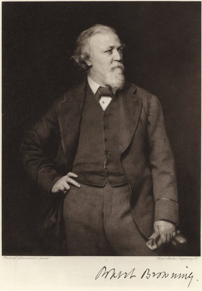 Robert Browning von Henri Lehmann